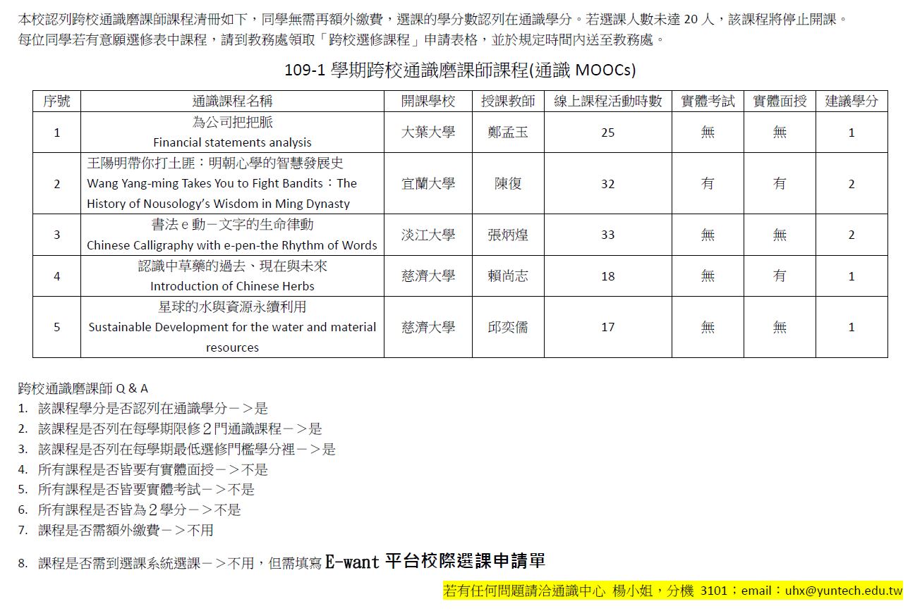 國立雲林科技大學會計系